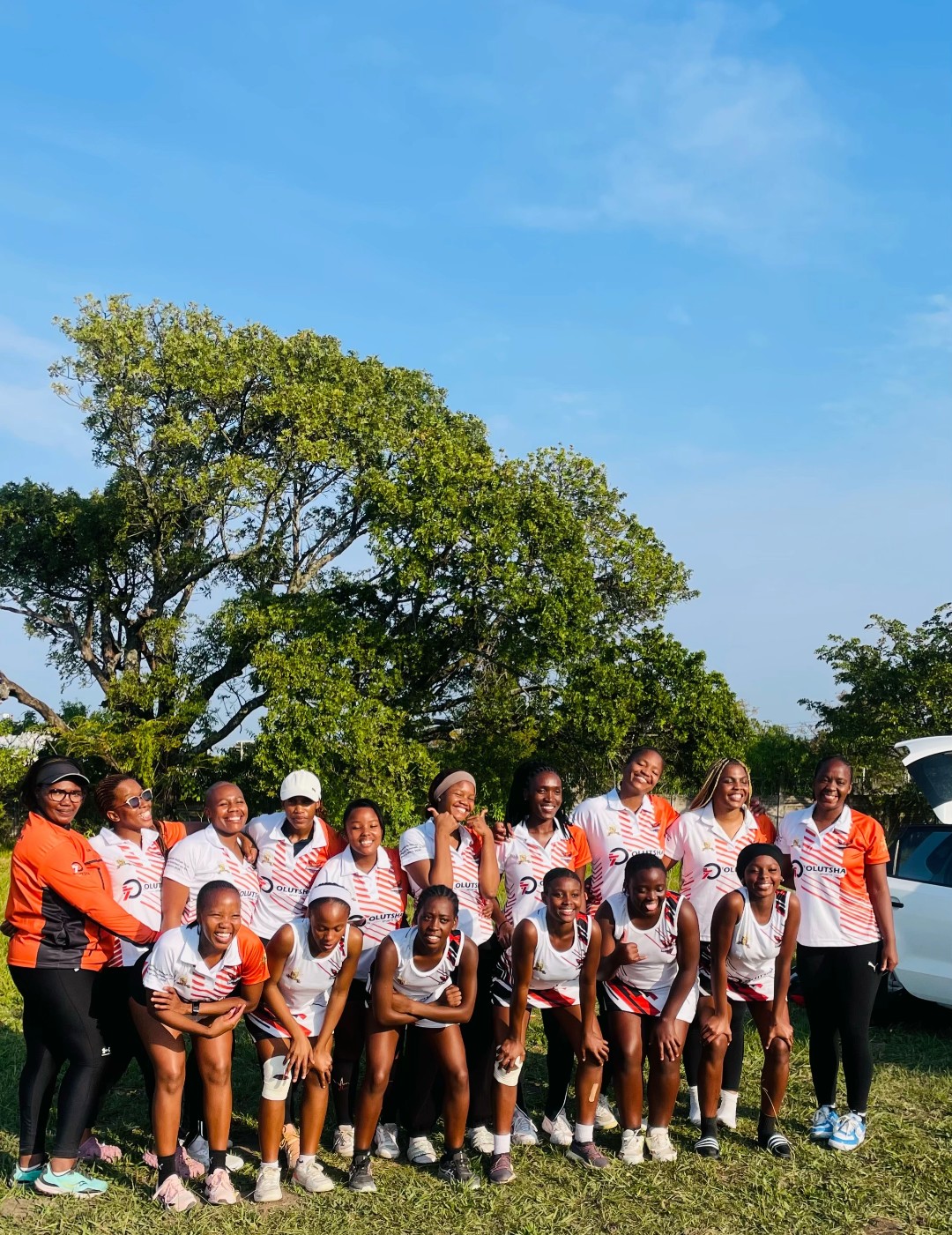 Olutsha Sunbirds squad photograph